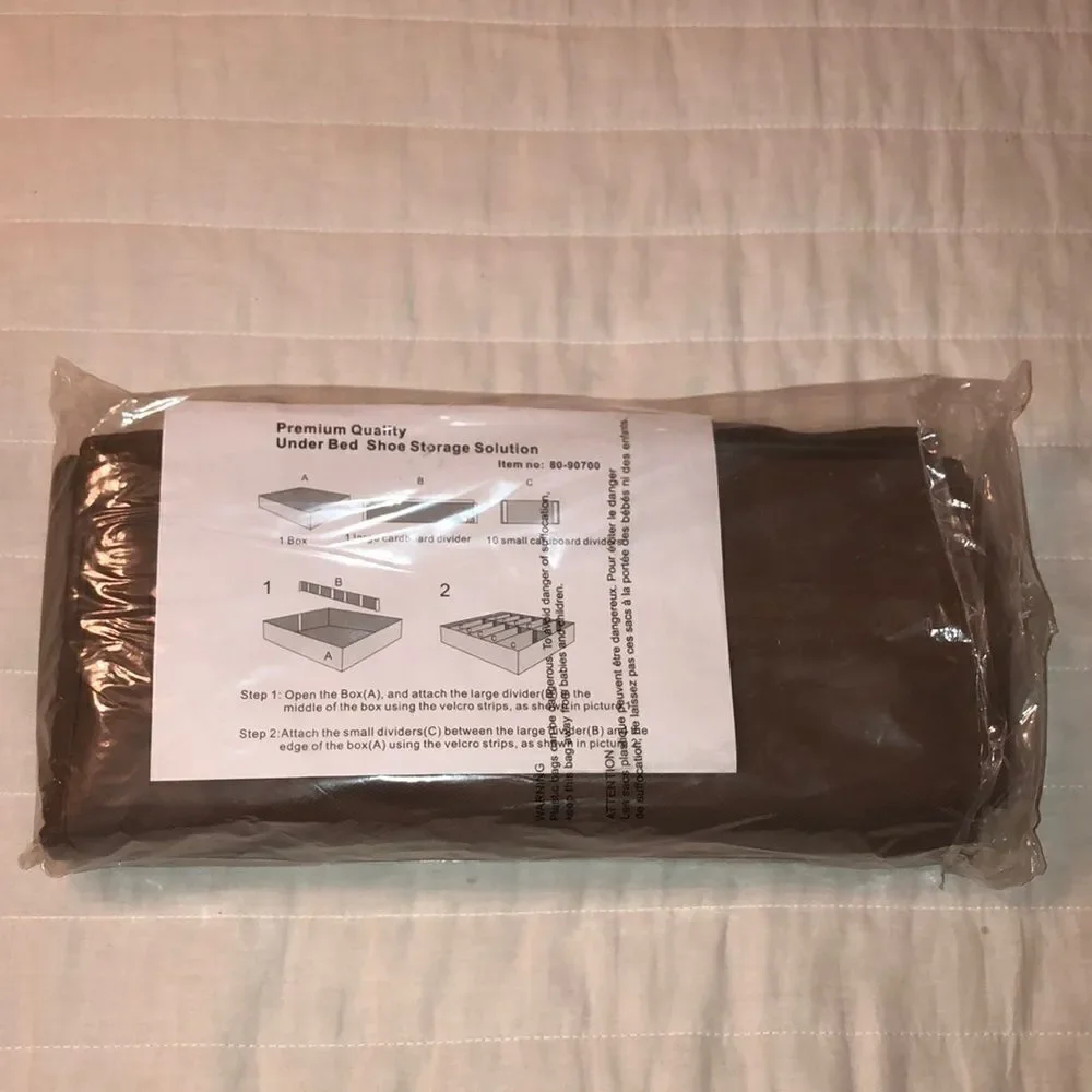 Premium Quality Under Bed Shoe Storage Solution